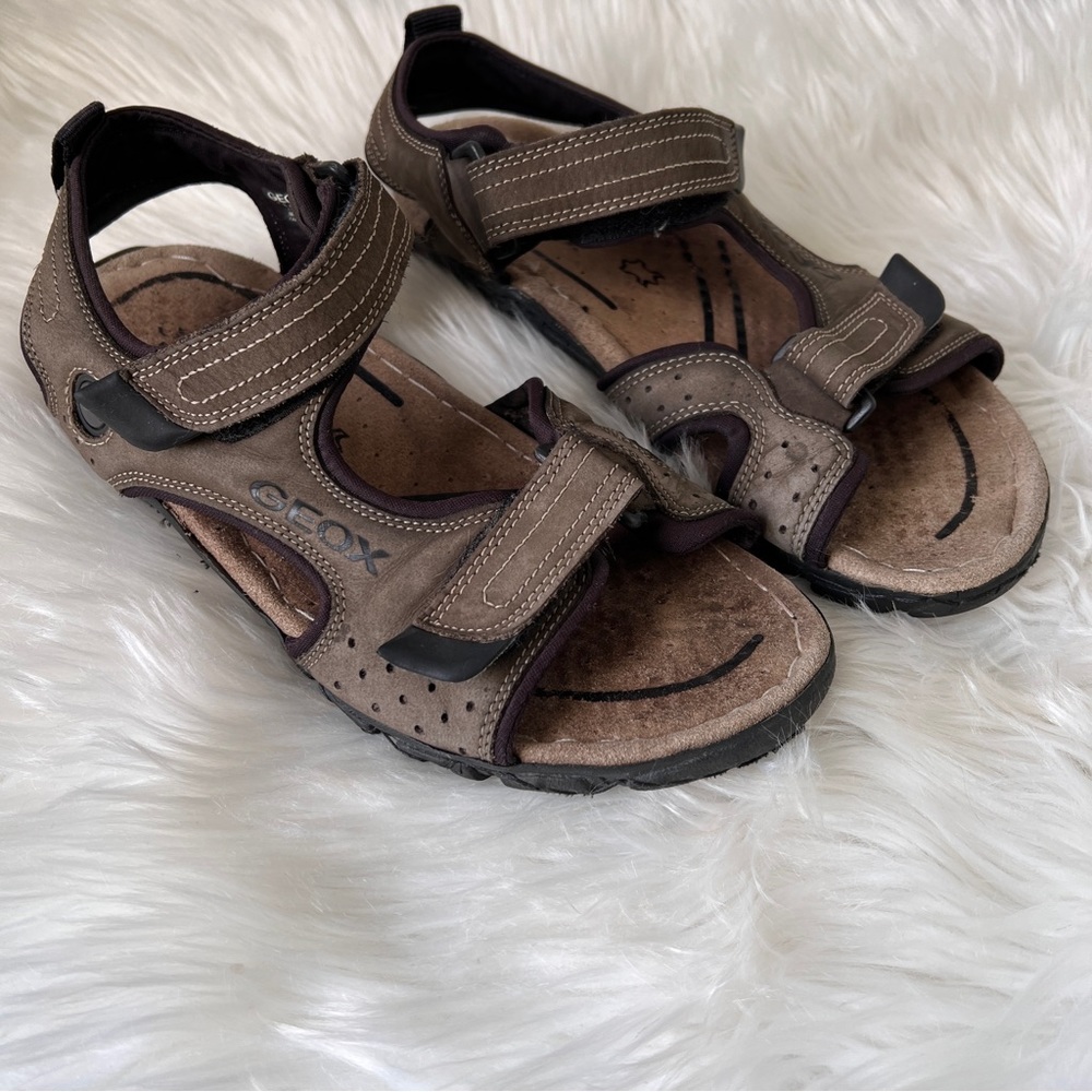 Geox Sandals Sport Respira Adjustable Straps Open Toe Men’s Size 10